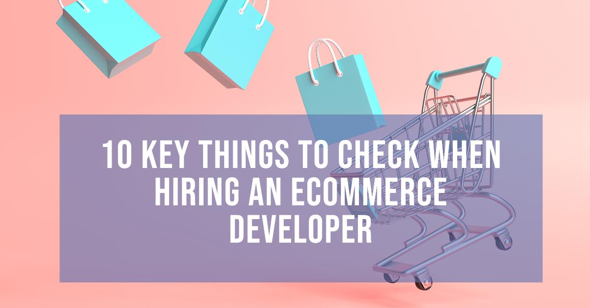 Hiring eCommerce Developer